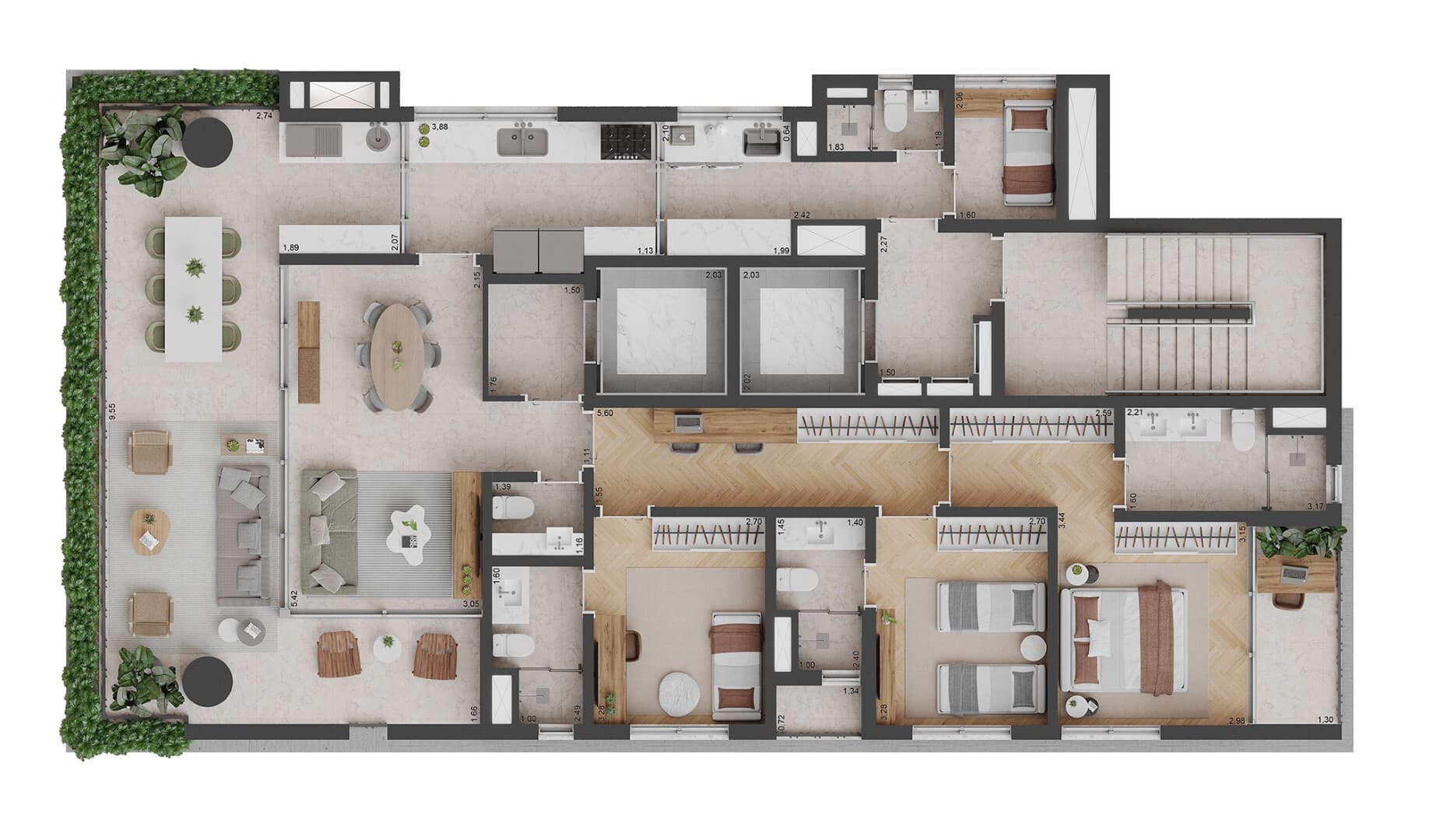 Planta 4 — Casa Madá