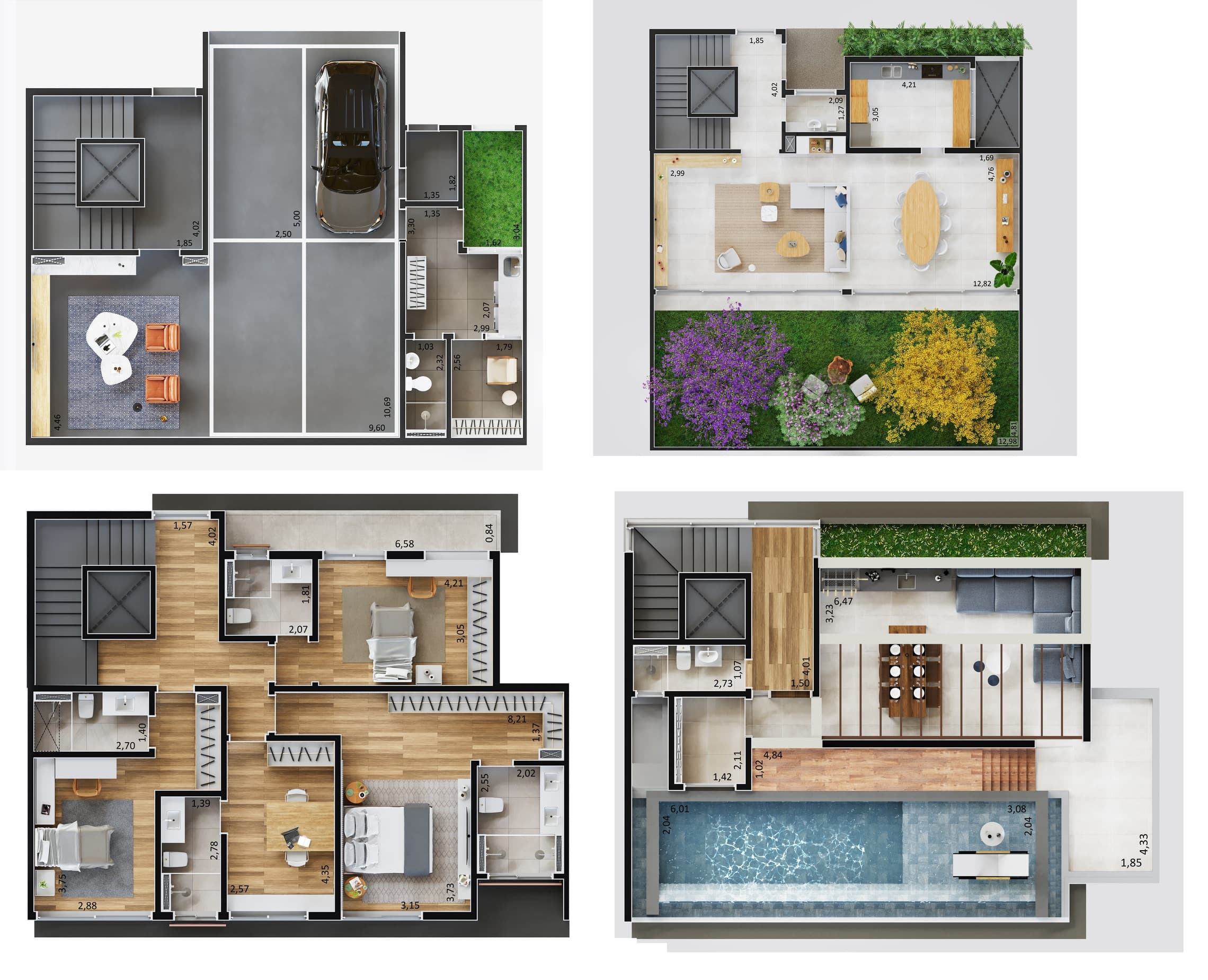 Planta 4 — Casa Jardim Laplace
