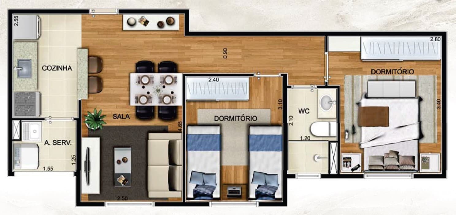 Planta 1 — Olimpic MBigucci