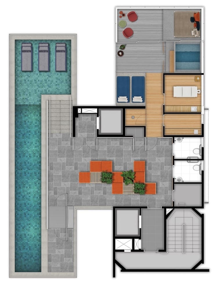 Planta 1 — Tumiaru 120 Ibirapuera