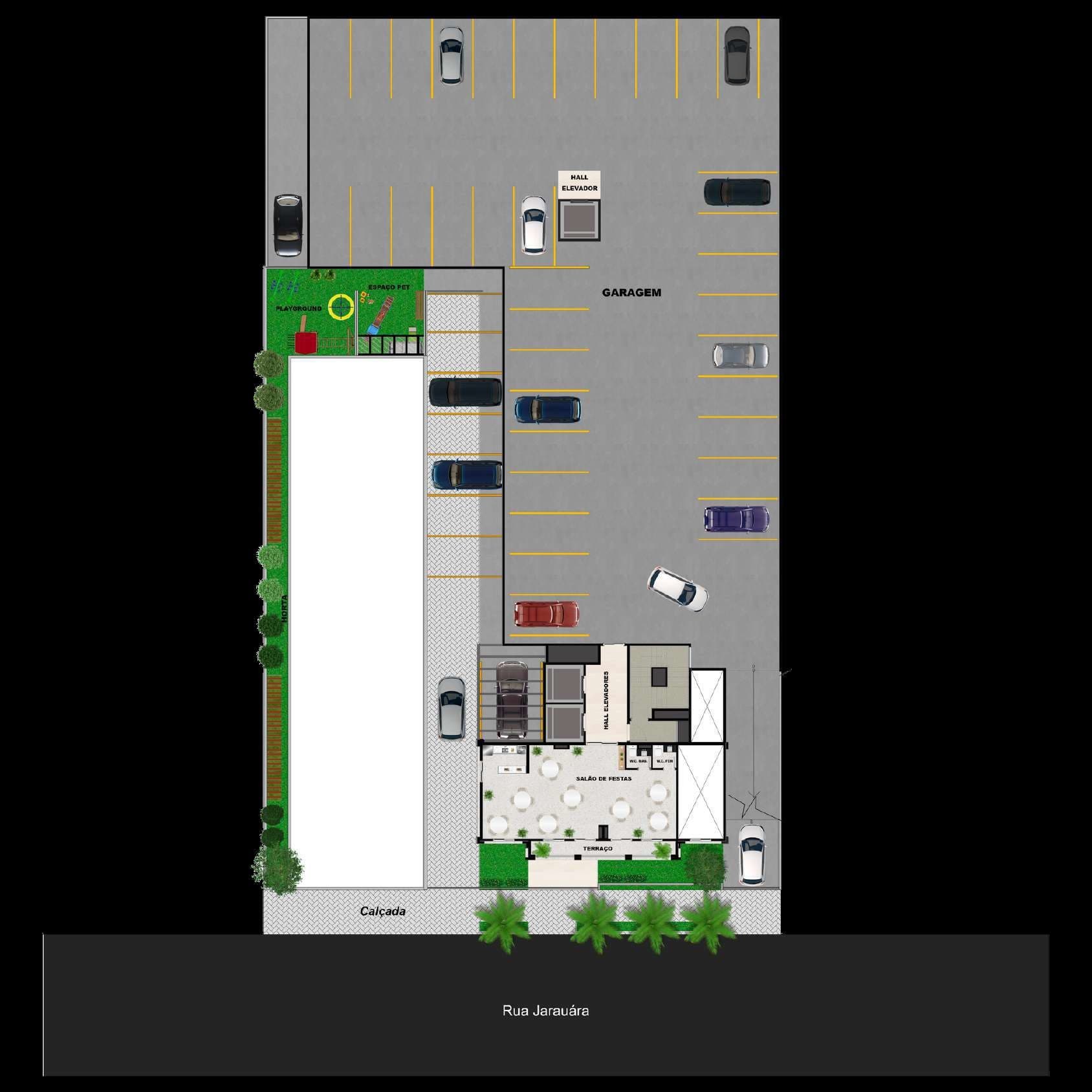 Planta 1 — Station Garden - Residencial