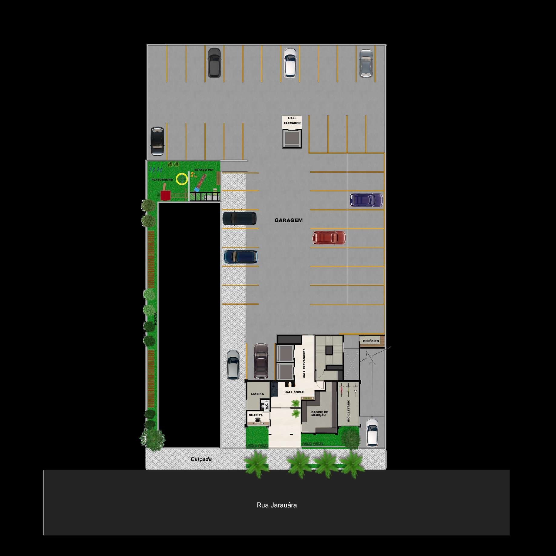 Planta 3 — Station Garden - Residencial