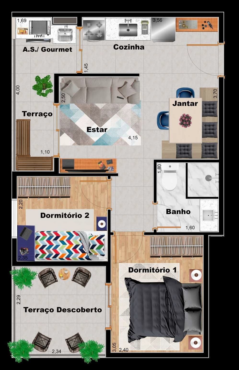 Planta 6 — Station Garden - Residencial