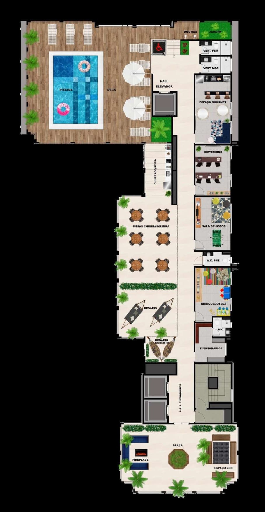 Planta 2 — Station Garden - NR