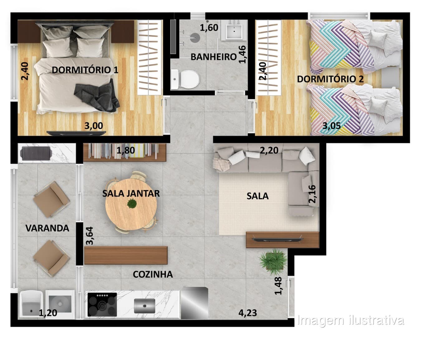 Planta 6 — Mirante da Vila