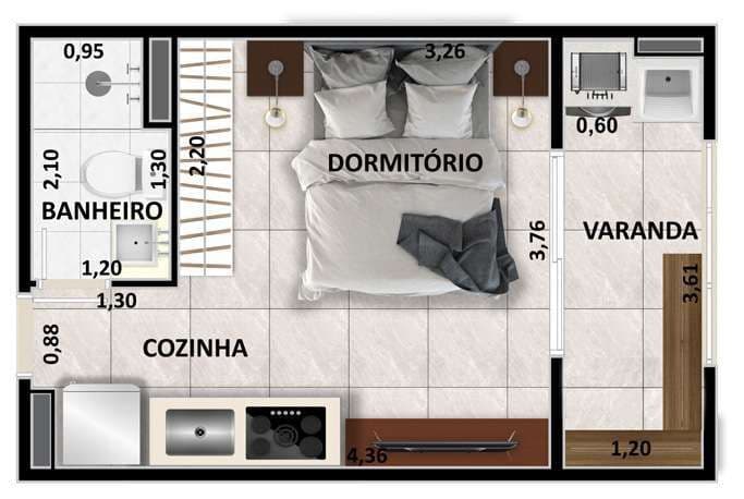 Planta 5 — Moment Metrô Conceição