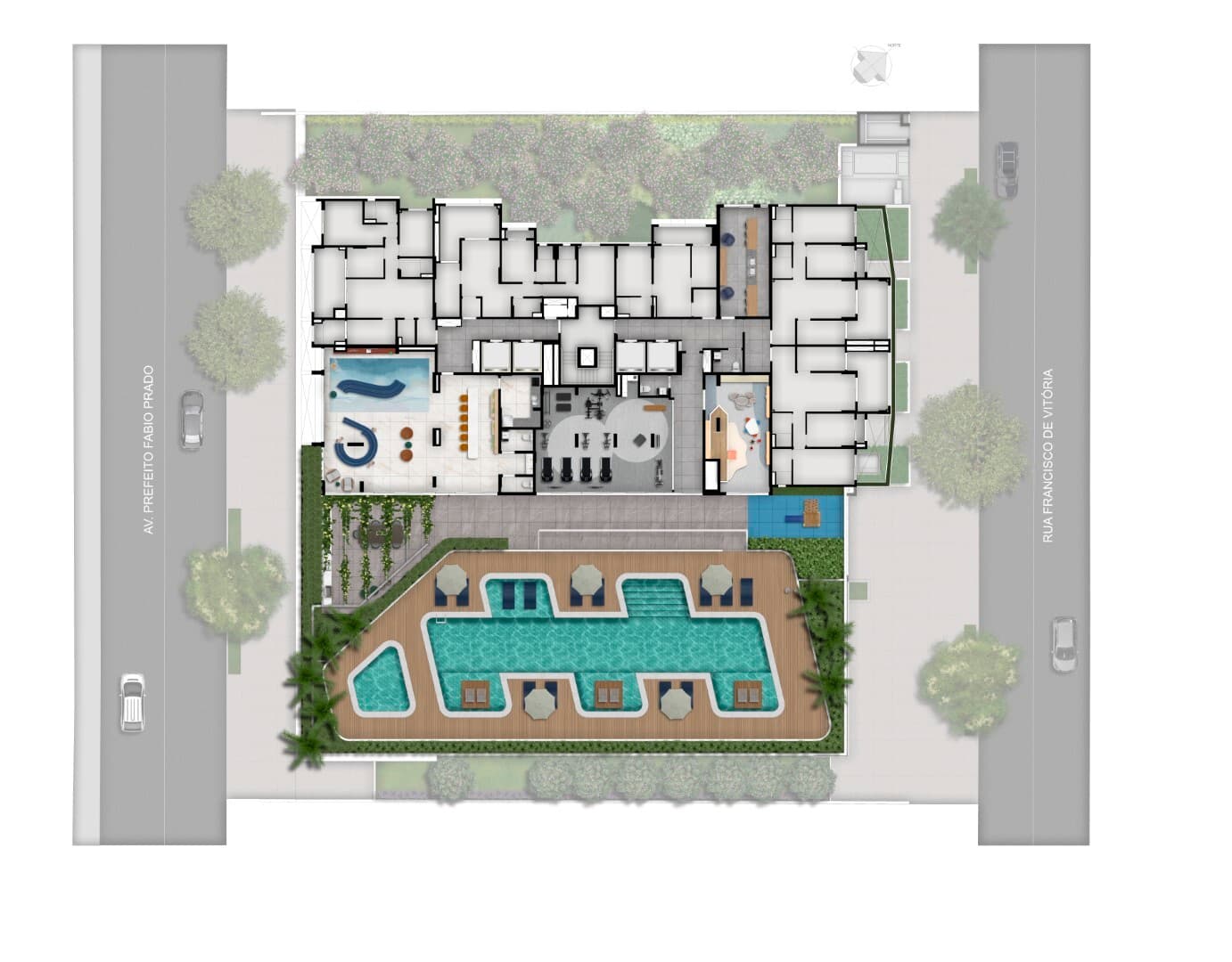 Planta 1 — N.A.U. Klabin by Cyrela - Residencial