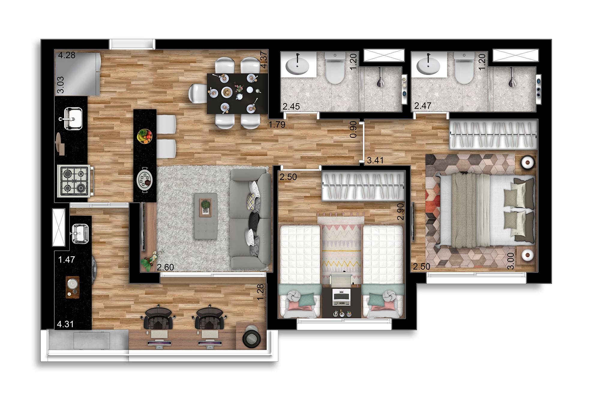 Planta 3 — ROC Panamby