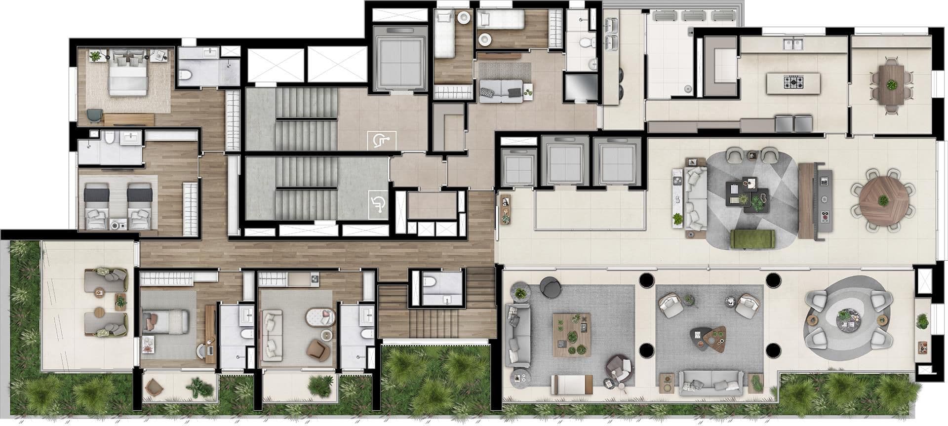Planta 5 — Bueno Brandão 257 - Residencial