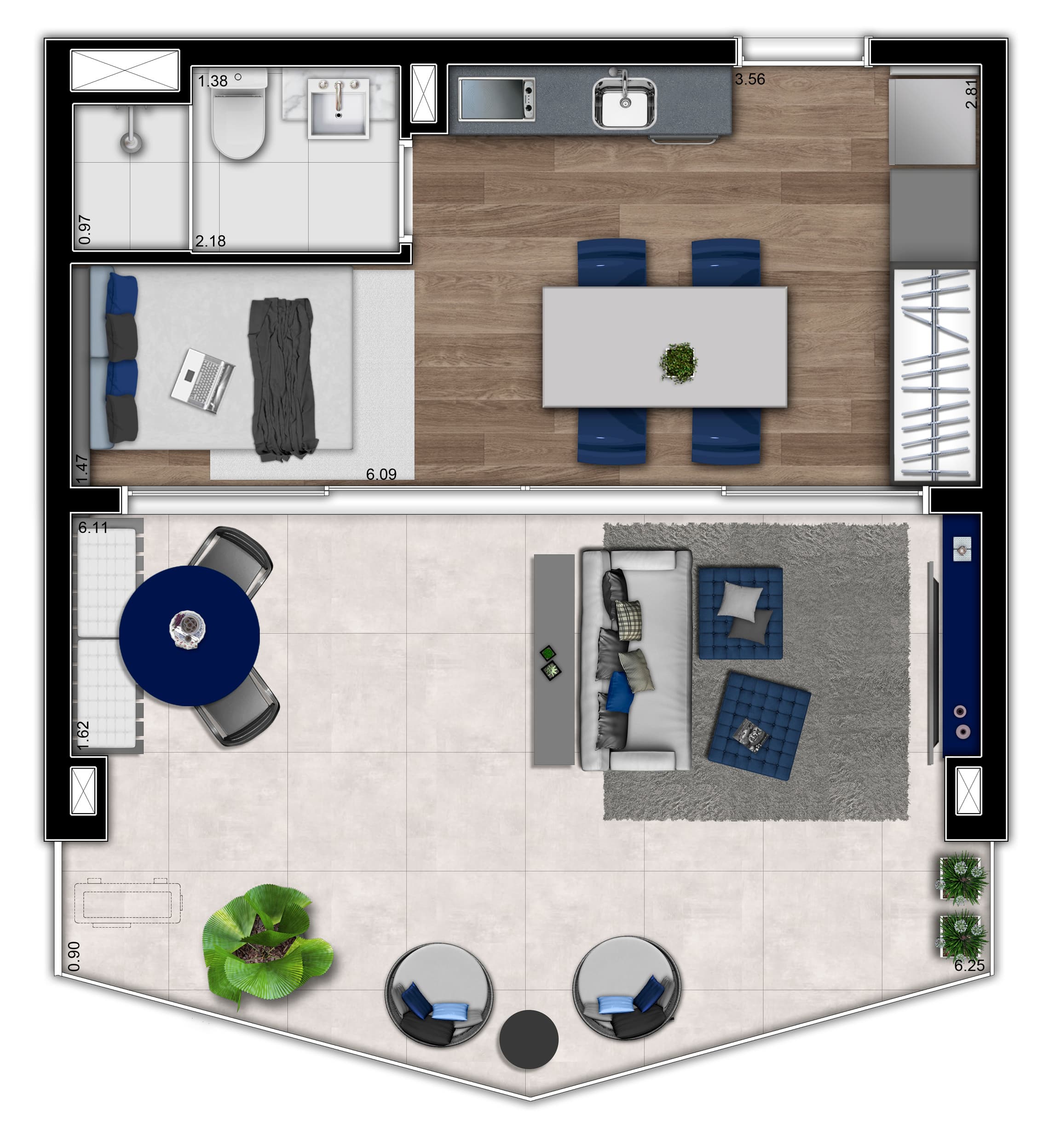 Planta 5 — VN Millennium Faria Lima