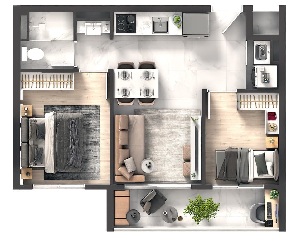 Planta 6 — Isla Morumbi