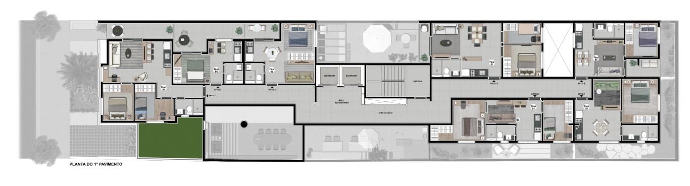 Planta 3 — Scene Vila Mariana - NR