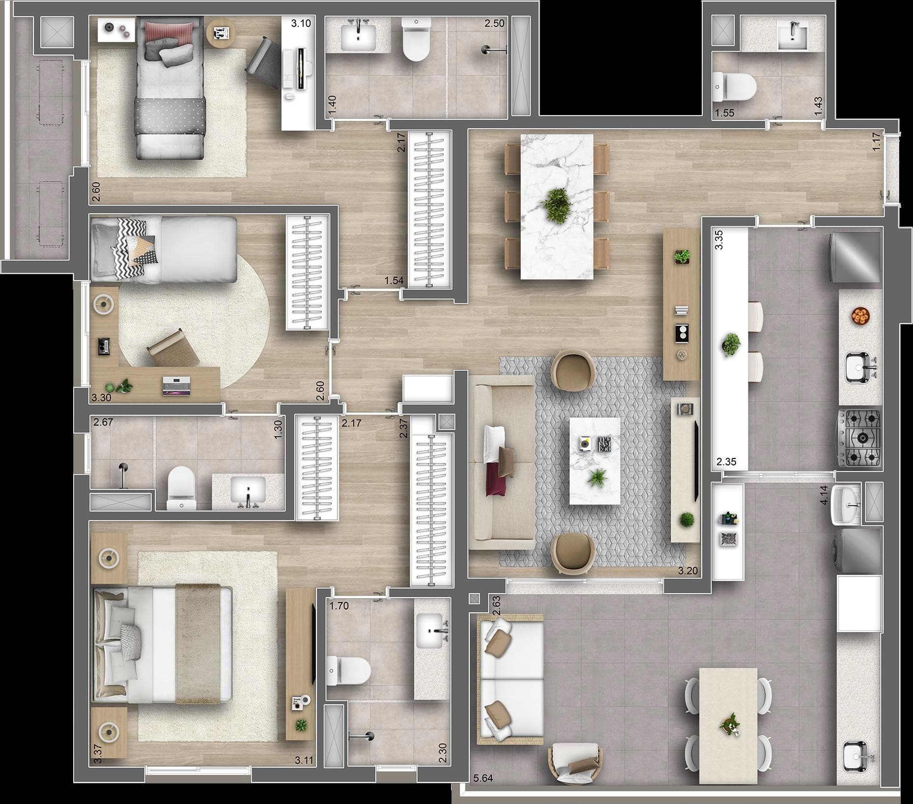 Planta 6 — Ári Butantã