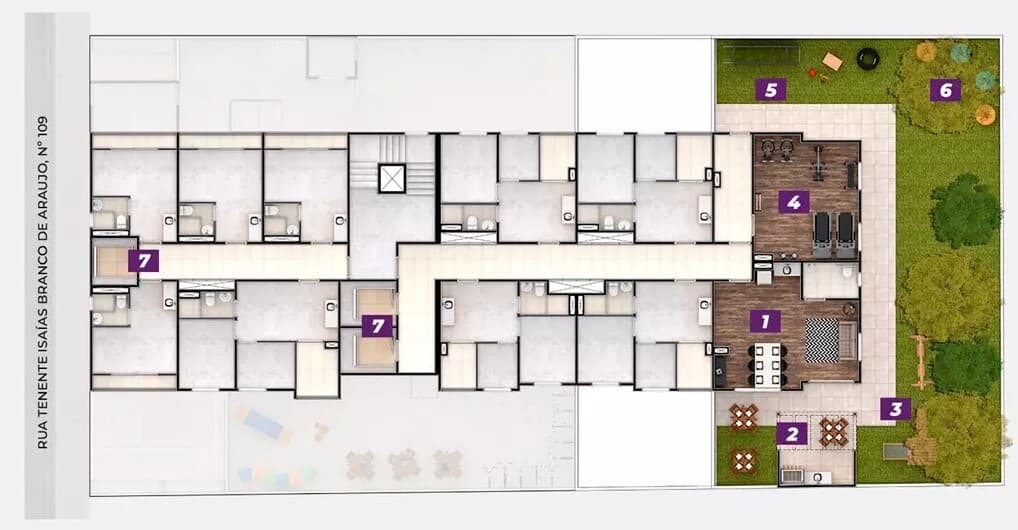 Planta 1 — Metrocasa Giovanni Gronchi - NR