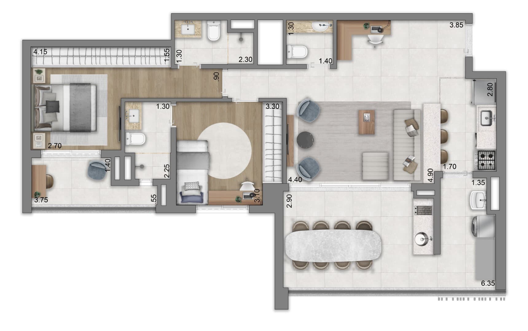 Planta 4 — Eden West - Fase 1