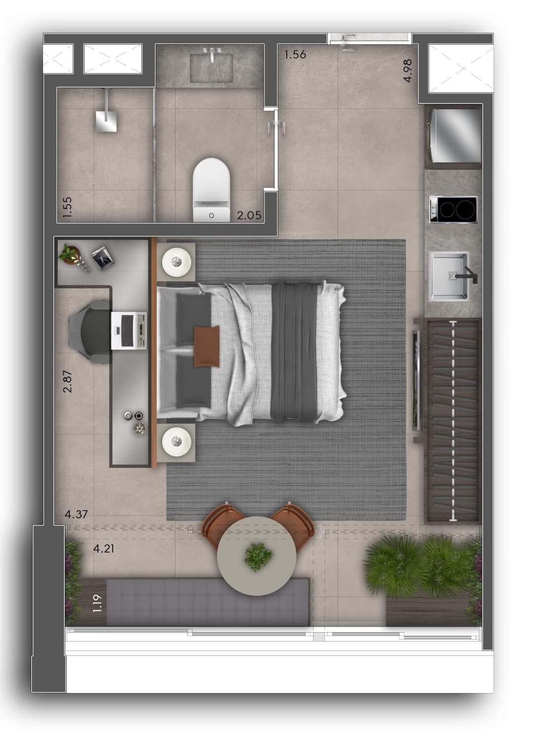 Planta 1 — Cardoso432 - NR