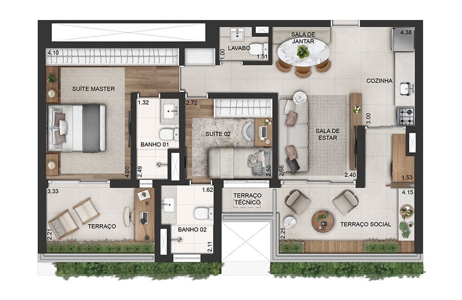 Planta 3 — Bem Moema
