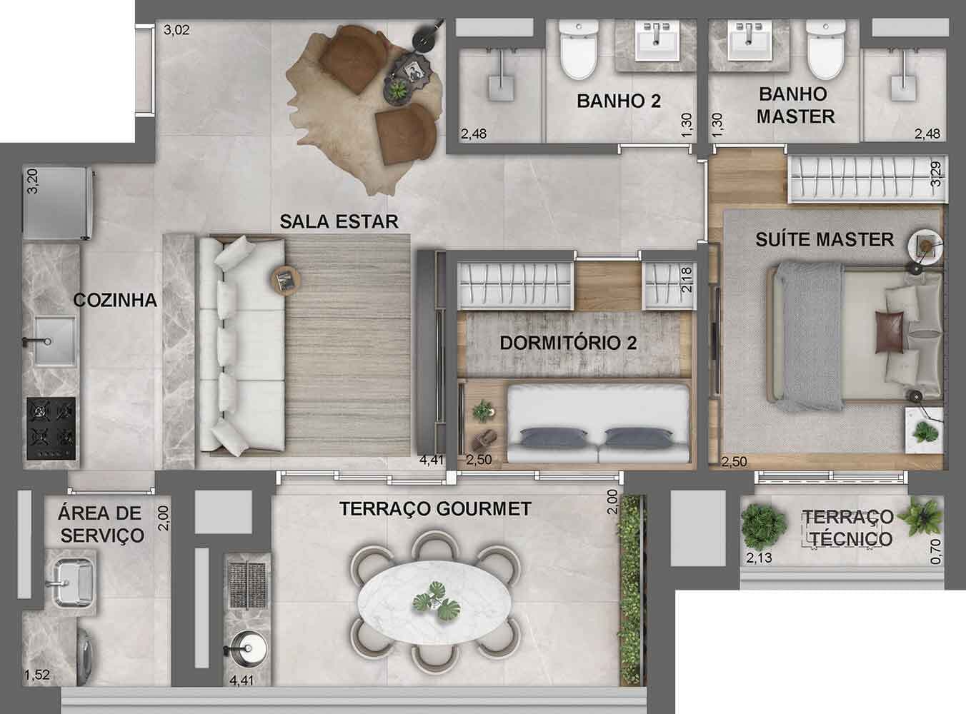 Planta 4 — Jota Vila Mariana - Residencial