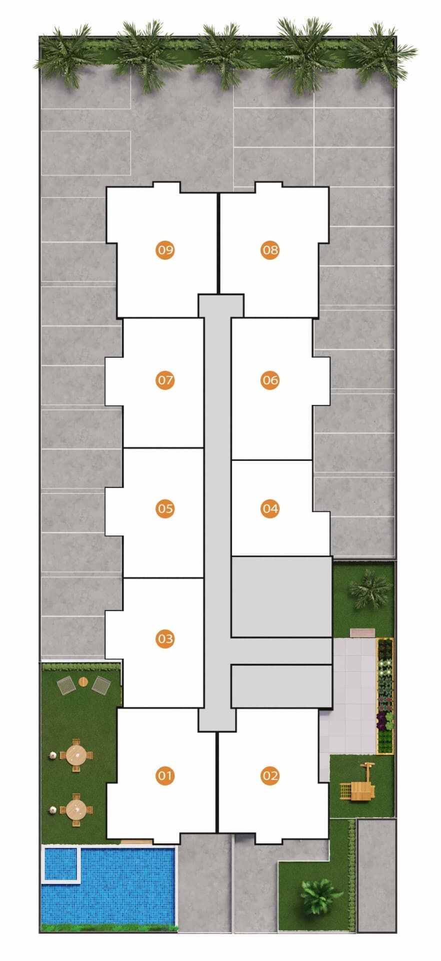 Planta 1 — Jardins de Mafra