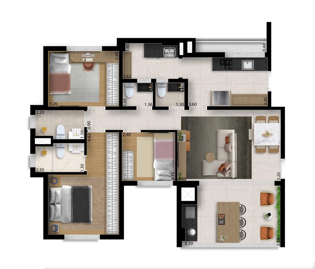 Planta 2 — Cabral 170