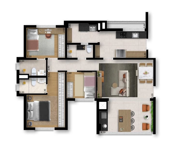 Planta 6 — Cabral 170