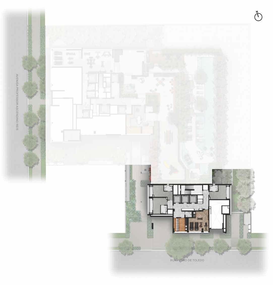 Planta 1 — The Collection Ibirapuera - Residencial