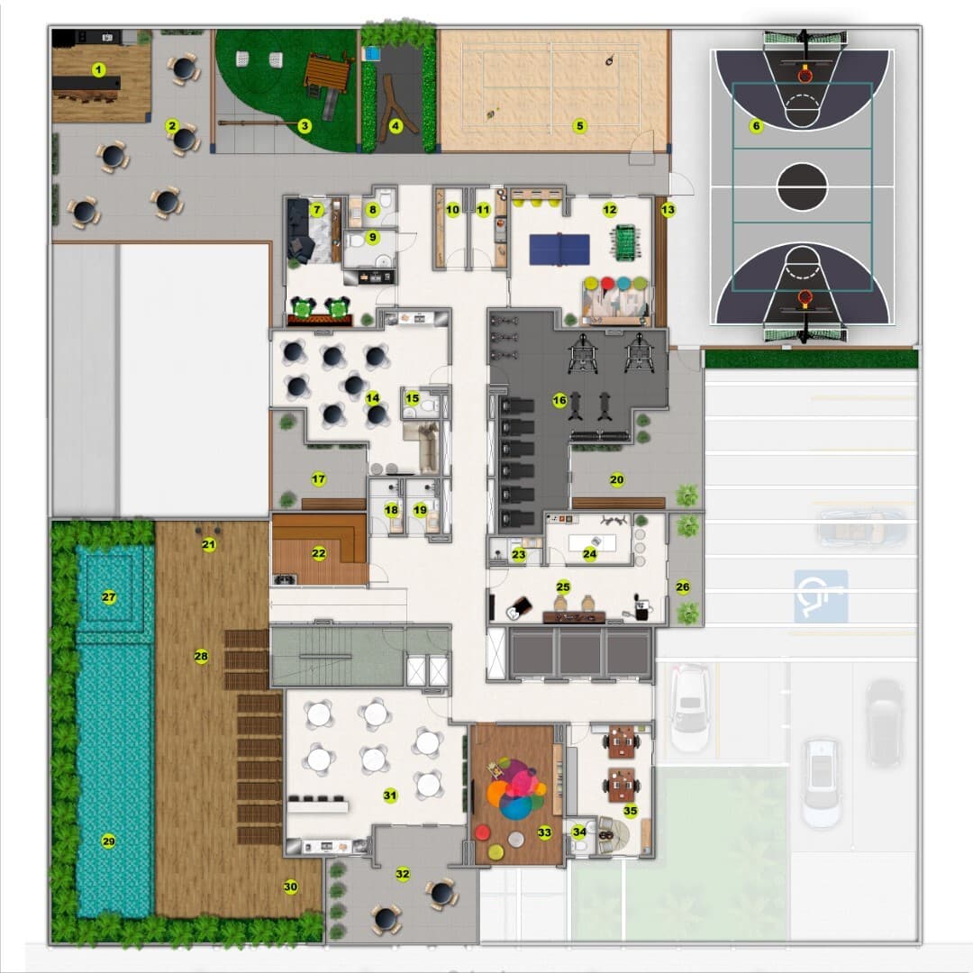 Planta 1 — Essência da Vila - NR
