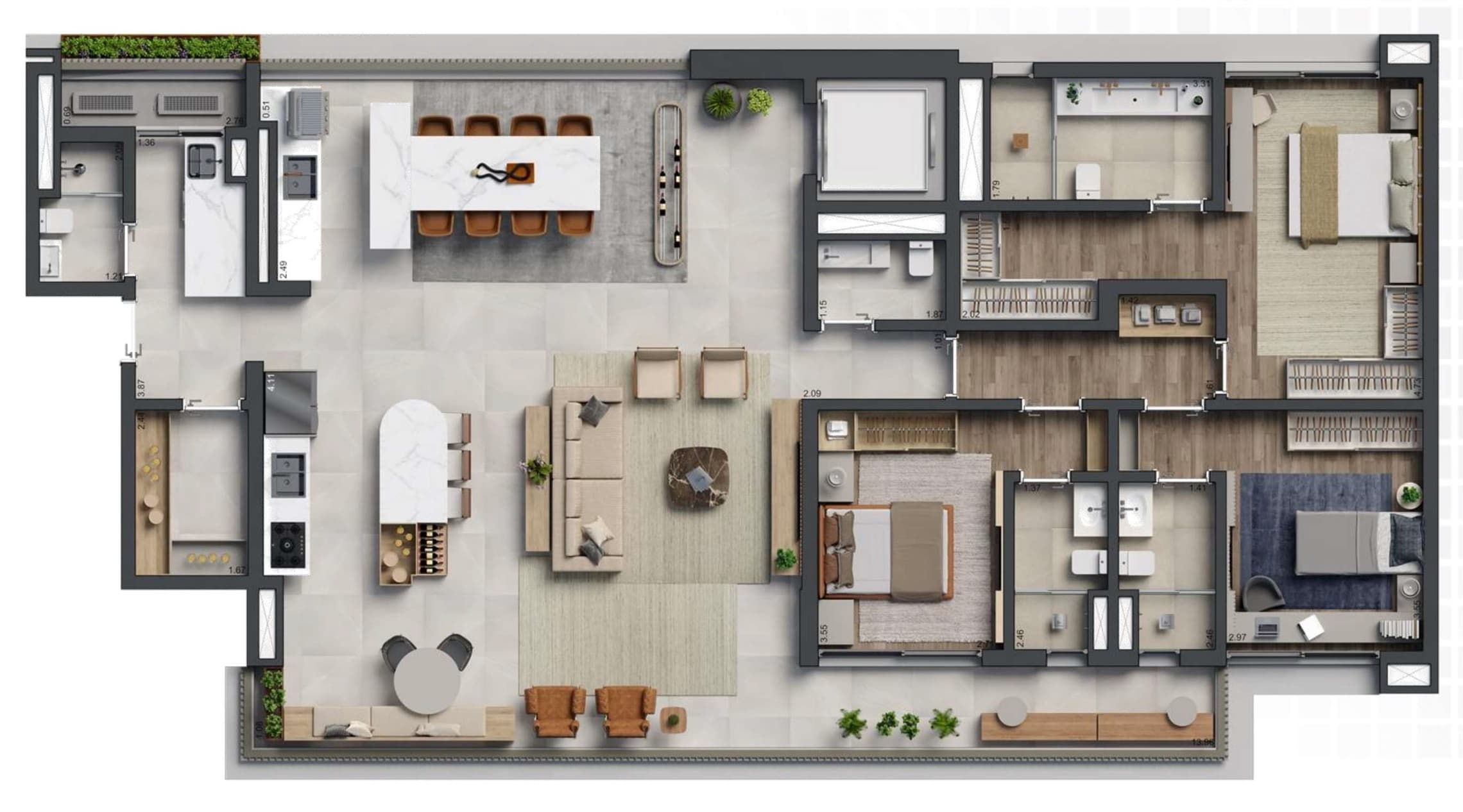 Planta 5 — Biotique Ibirapuera