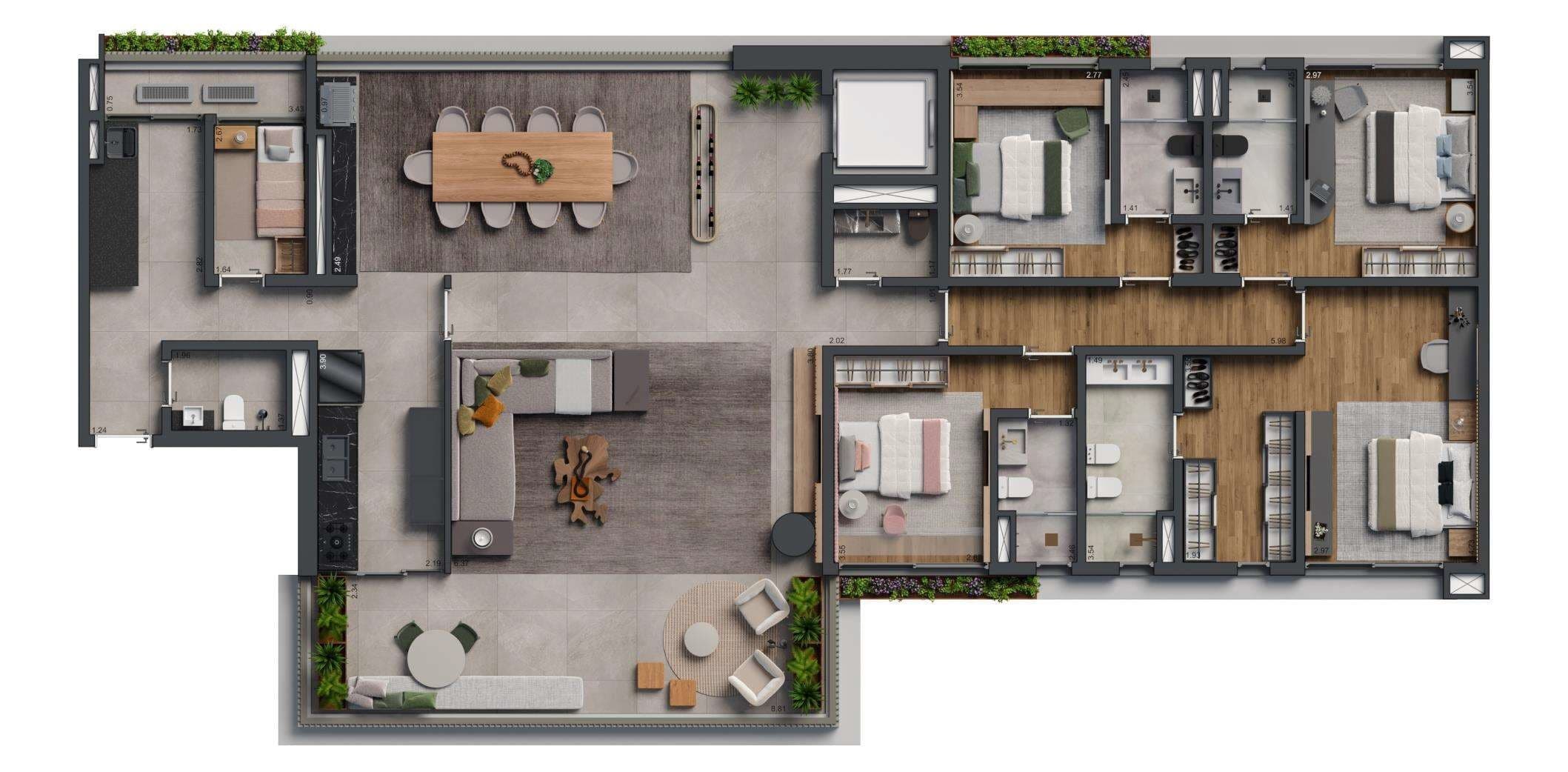 Planta 6 — Biotique Ibirapuera