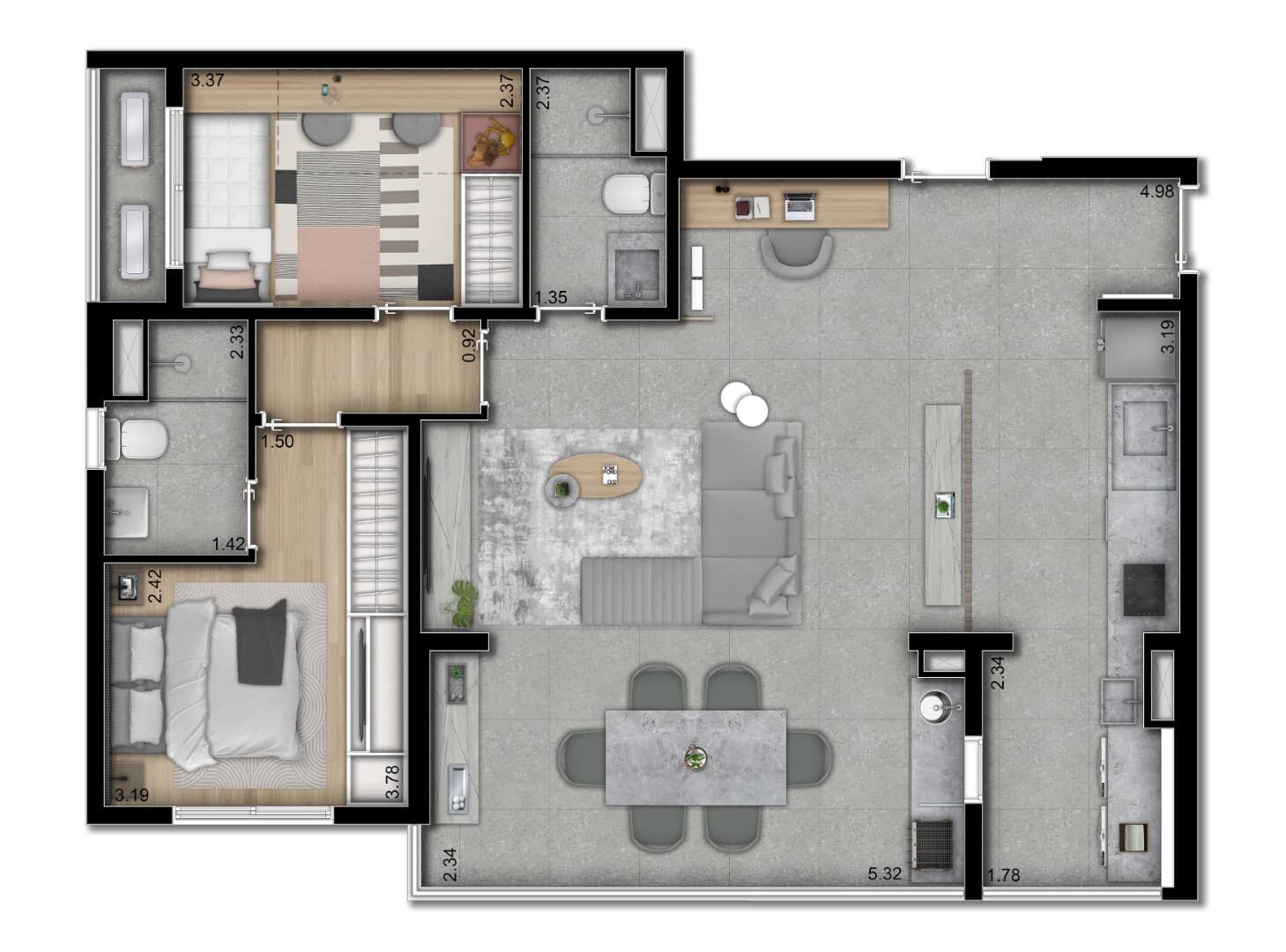 Planta 5 — Verdi Butantã