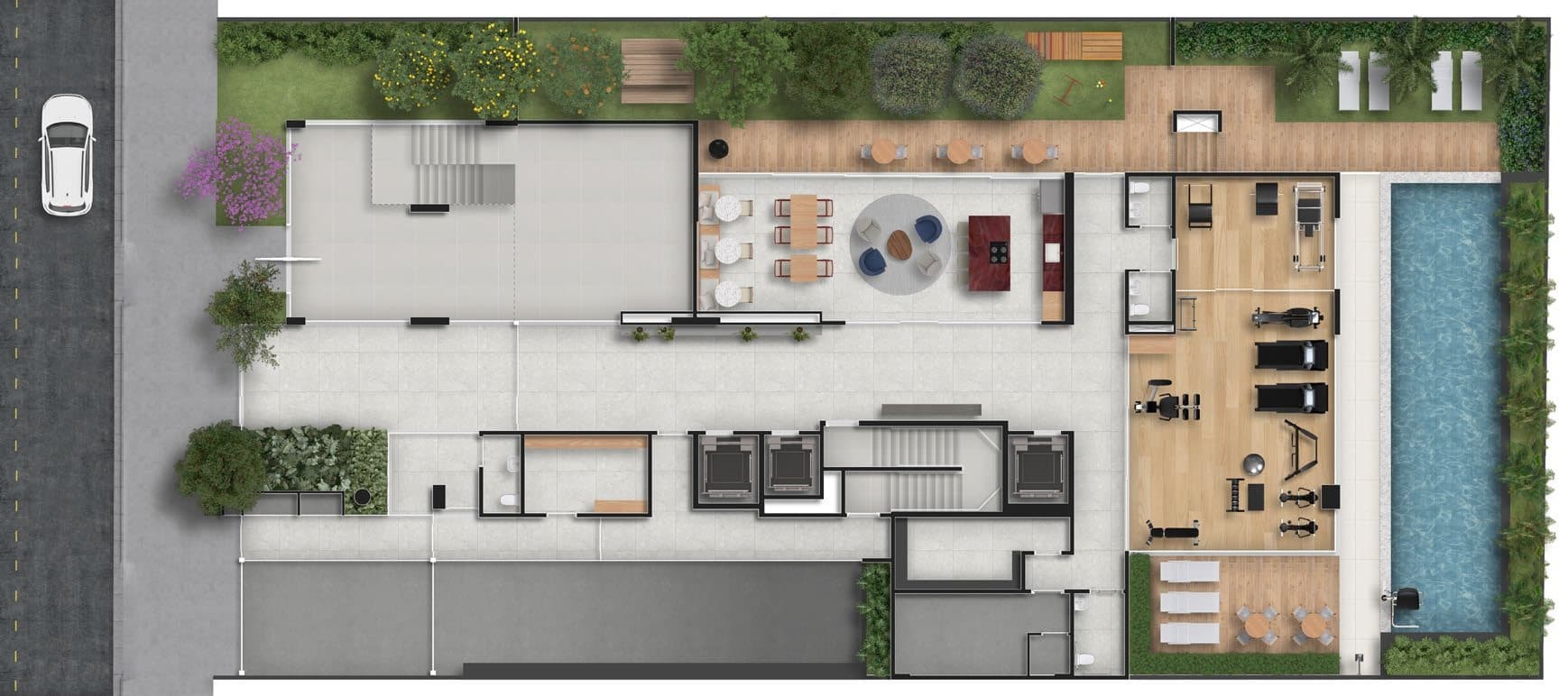 Planta 1 — Moema Vida Nova - Residencial