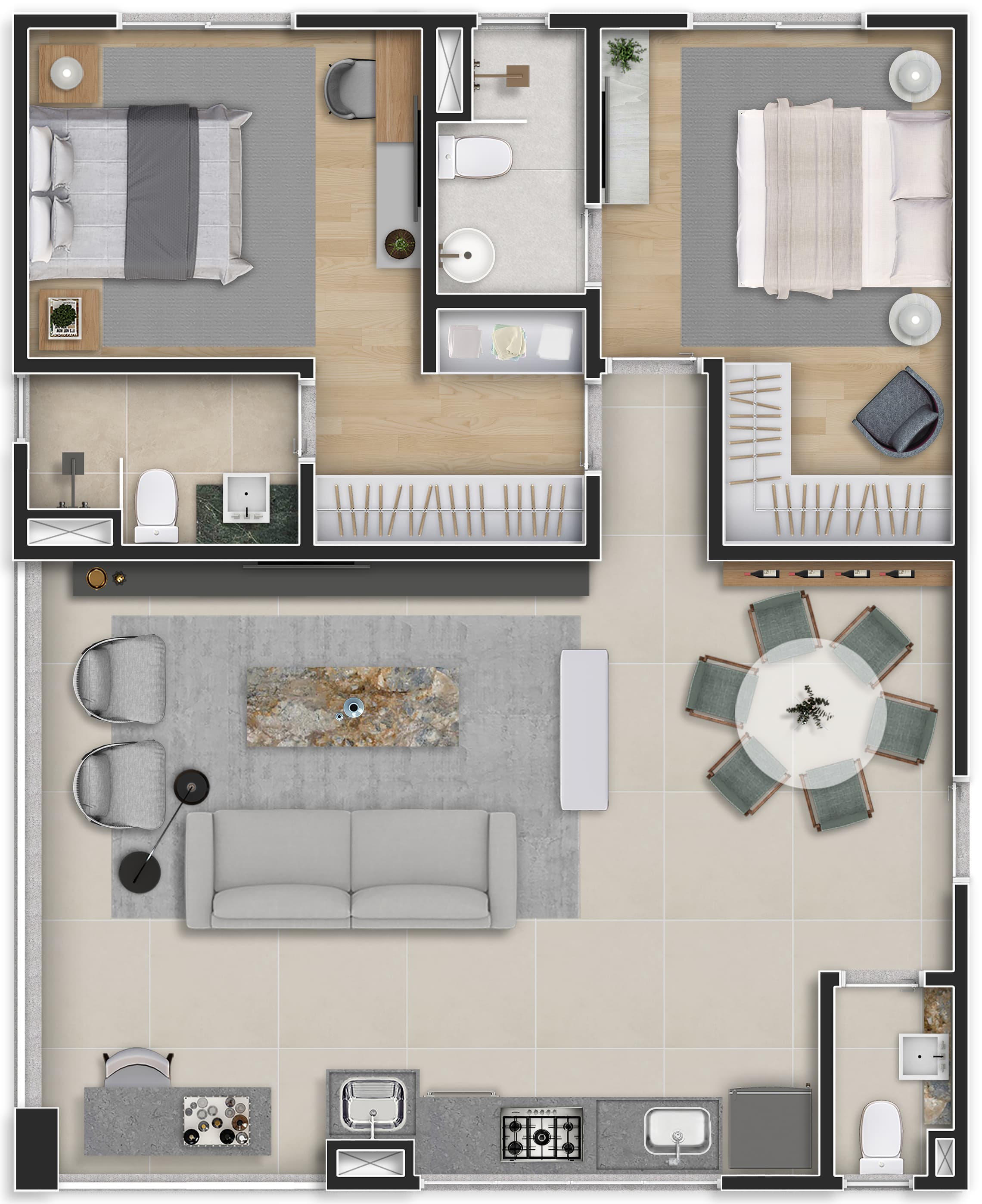 Planta 5 — Moema Vida Nova - Residencial