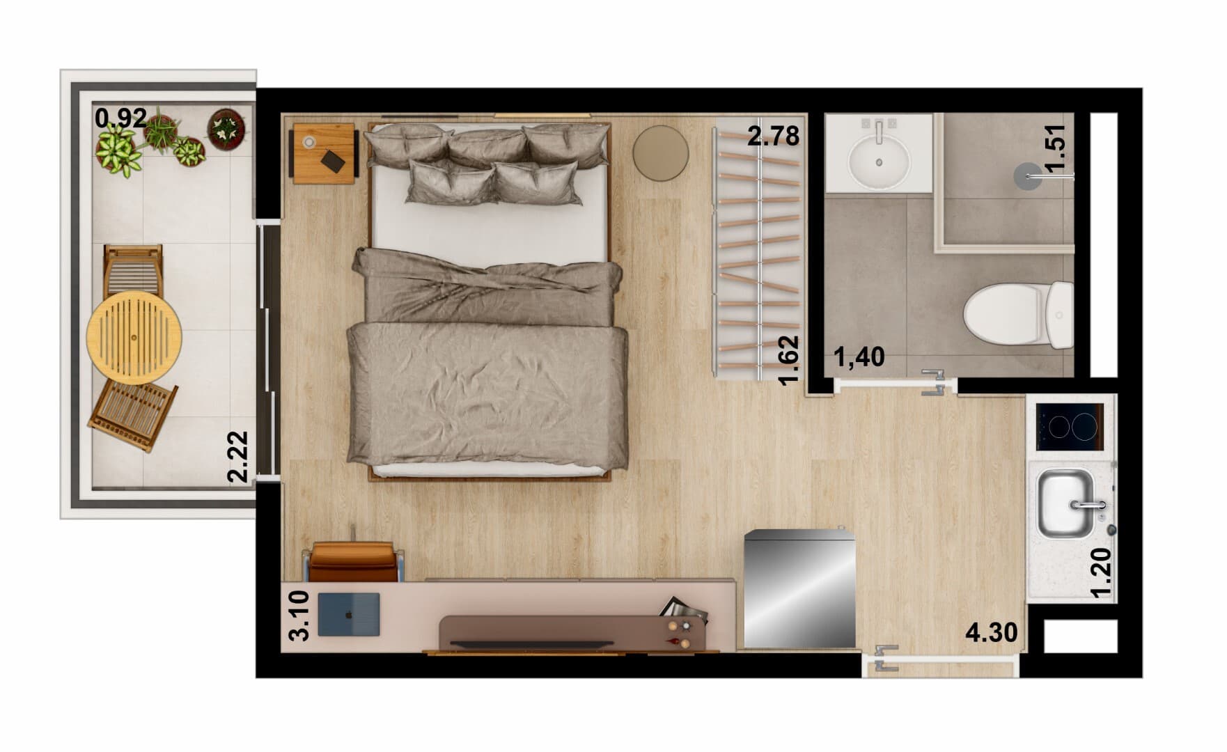 Planta 4 — Nurban Vila Clementino - NR