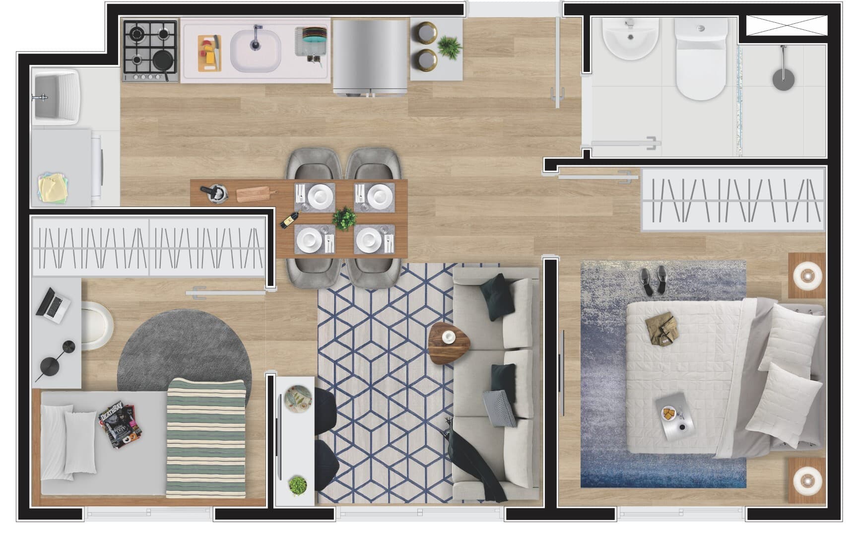 Planta 2 — Unique Butantã