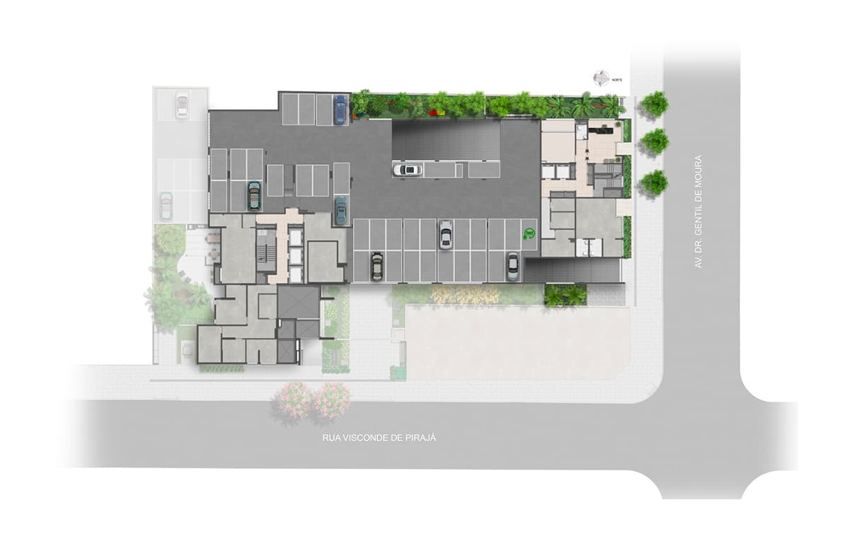 Planta 1 — Walk Alto do Ipiranga - Residencial