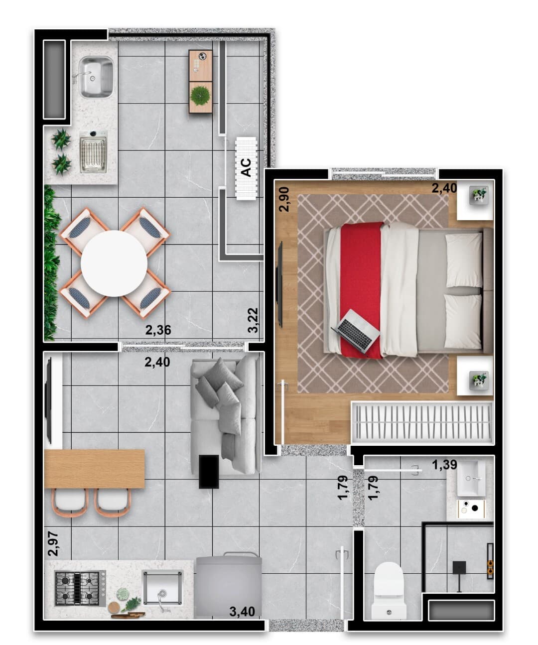 Planta 6 — Yees Tatuapé