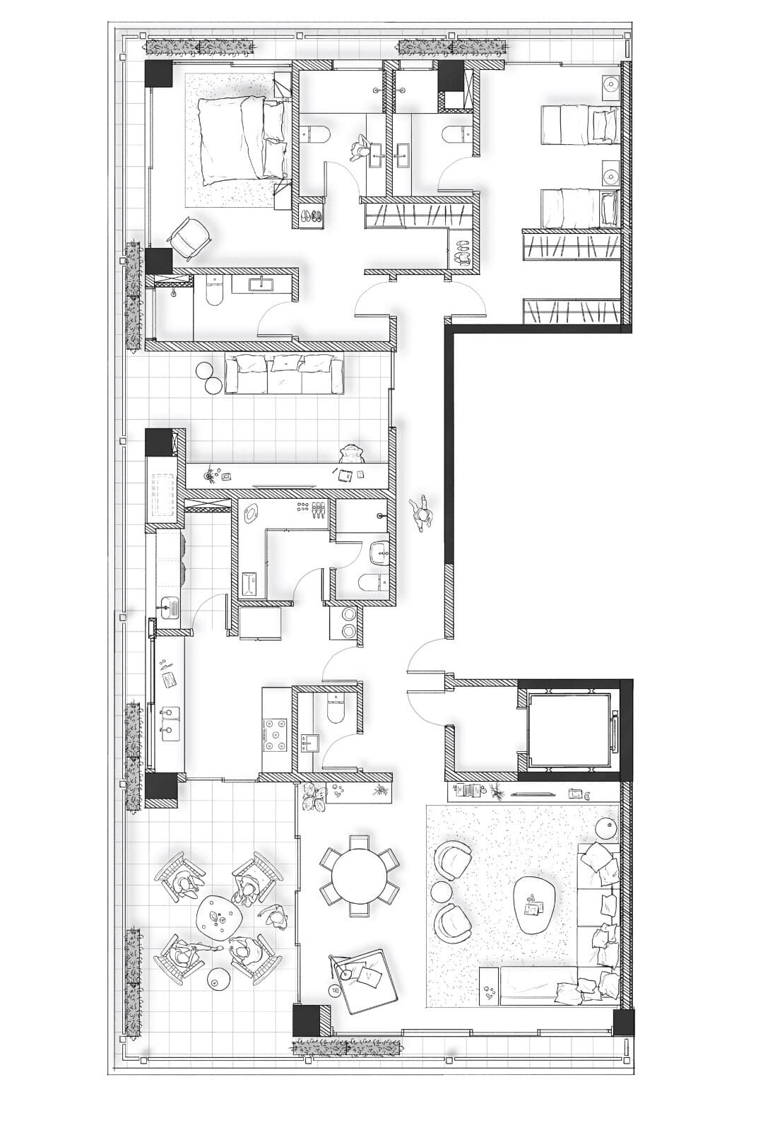 Planta 2 — Damata - Residencial