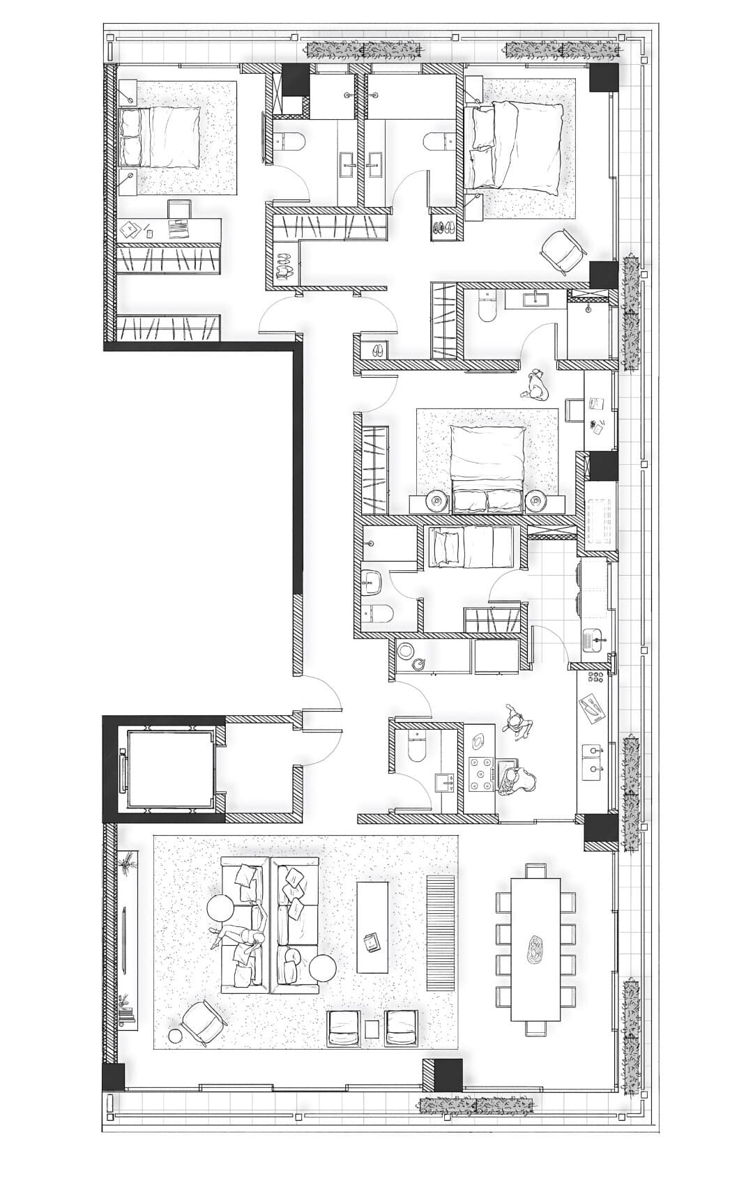 Planta 3 — Damata - Residencial