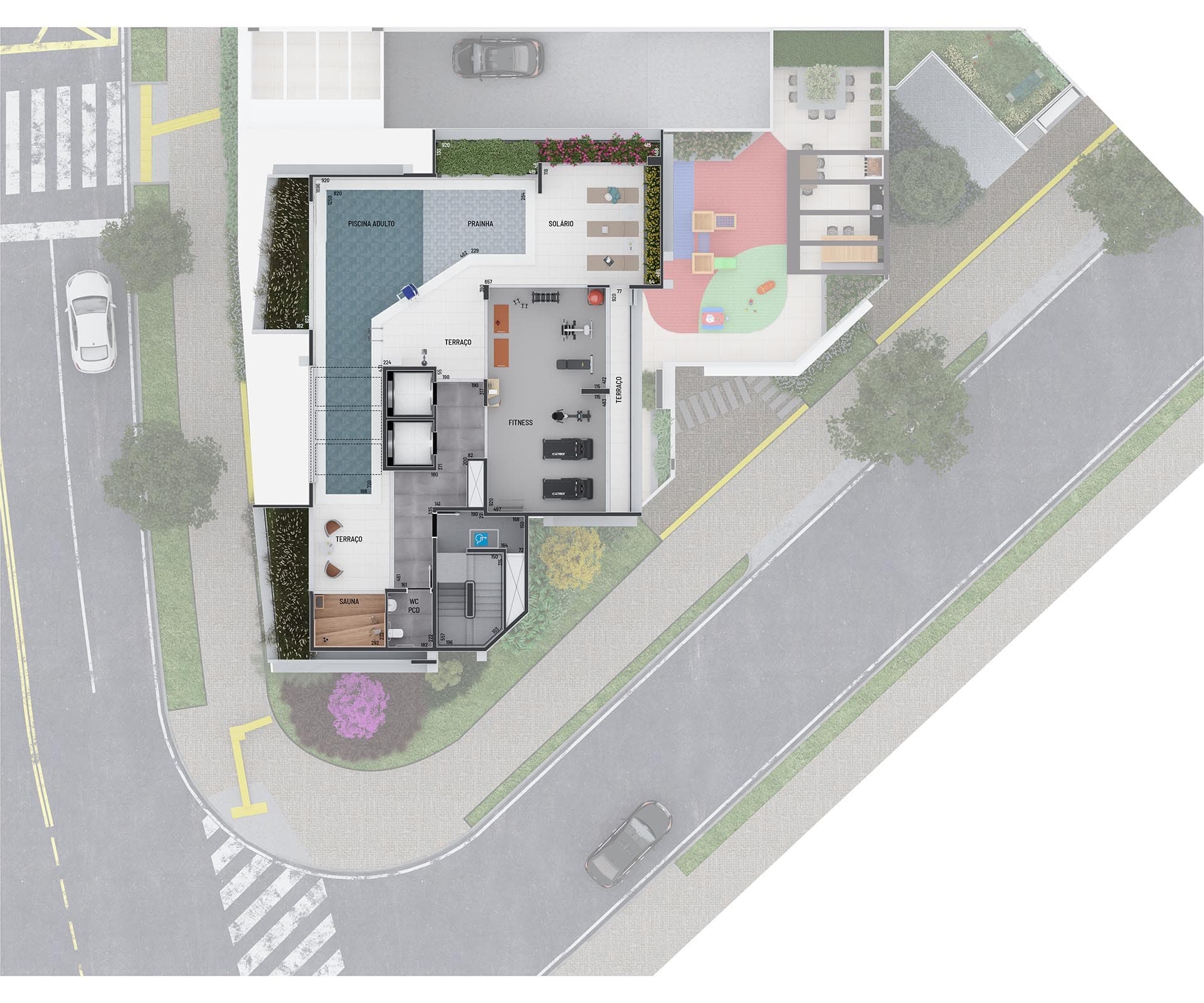 Planta 1 — Trend Vila Madalena - Residencial