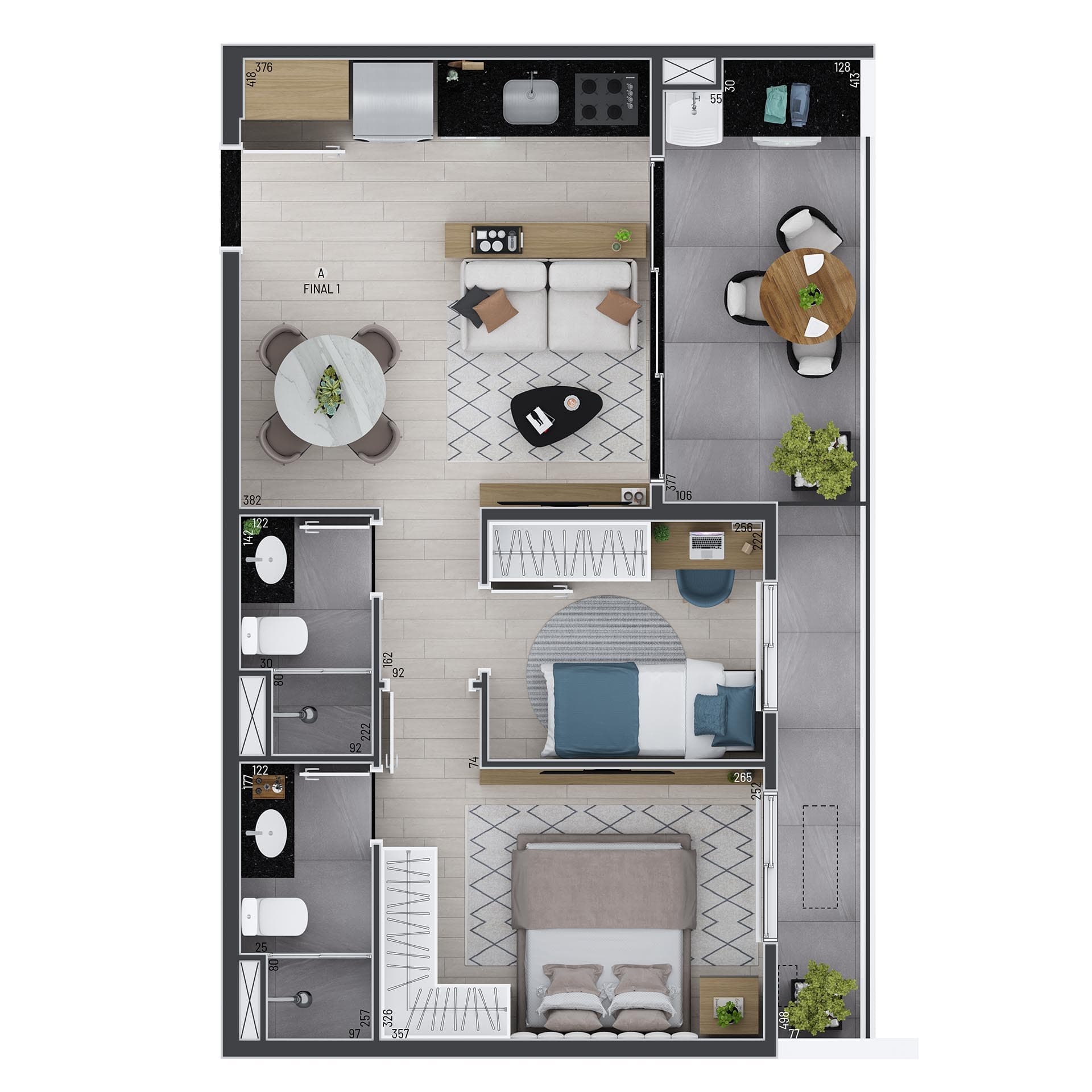 Planta 5 — Trend Vila Madalena - Residencial
