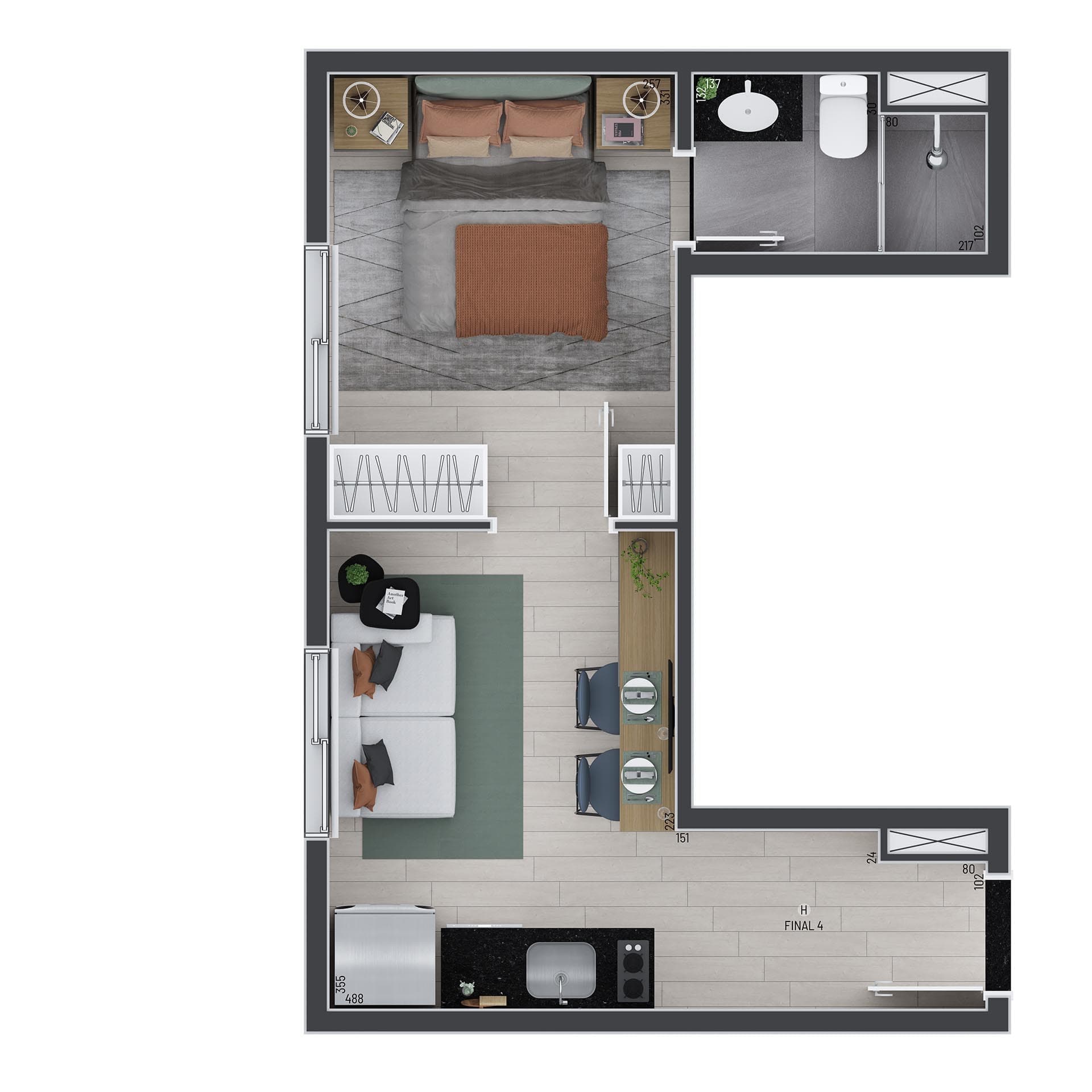 Planta 4 — Trend Vila Madalena - NR