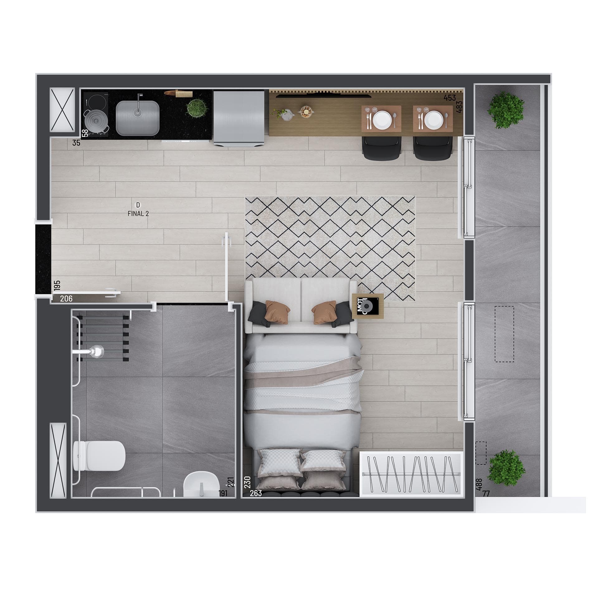 Planta 5 — Trend Vila Madalena - NR