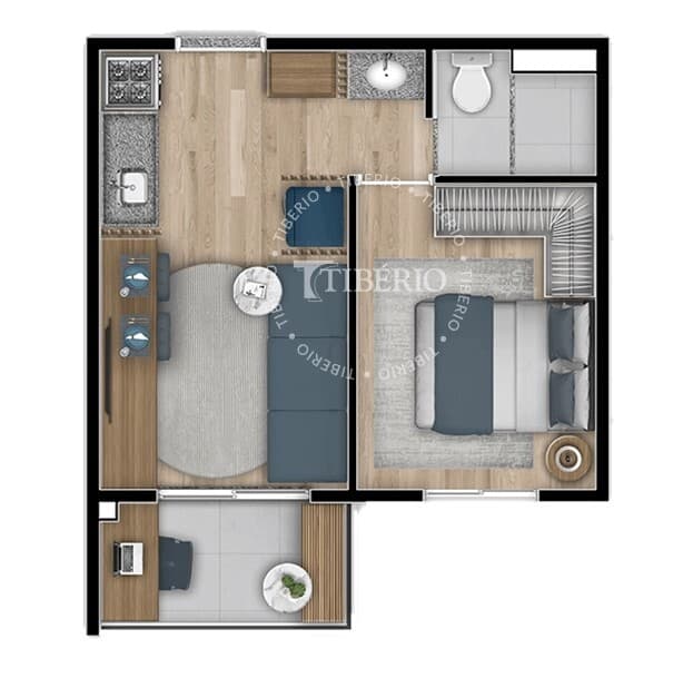 Planta 3 — Blend Saúde - Residencial