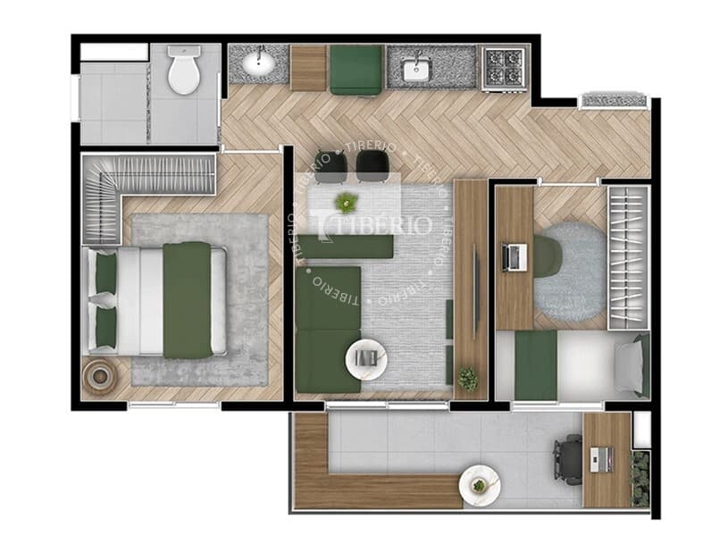 Planta 6 — Blend Saúde - Residencial