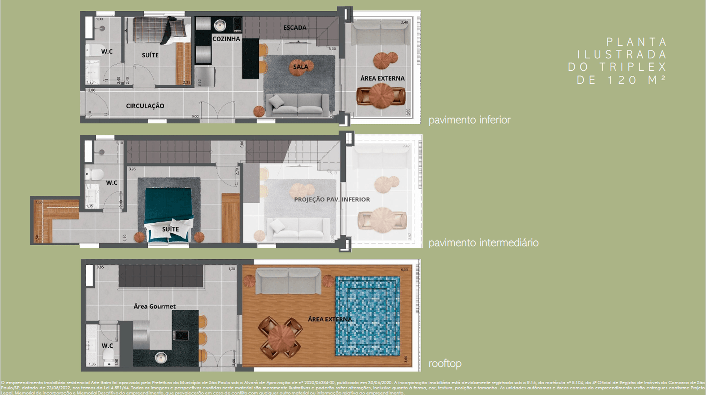 Planta 3 — Arte Itaim
