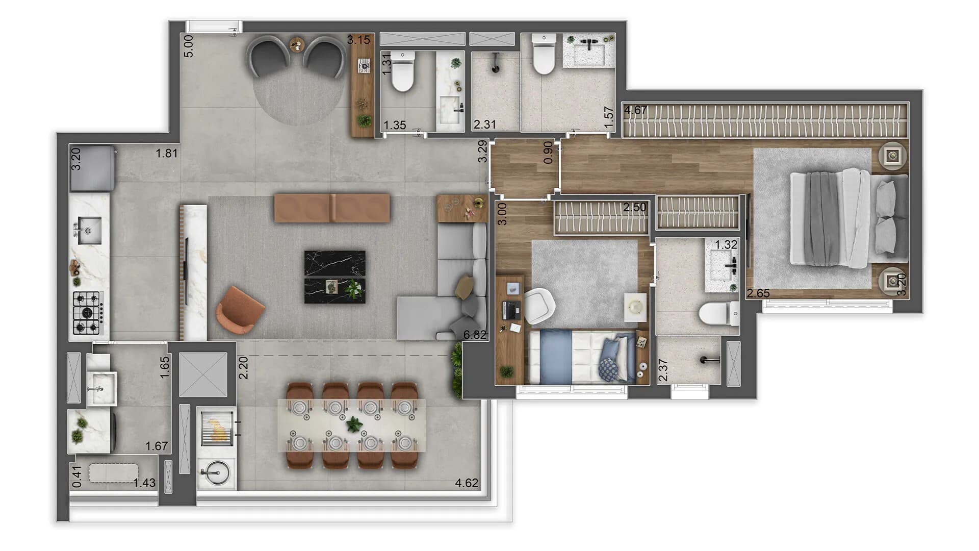 Planta 5 — ML Brooklyn - Residencial
