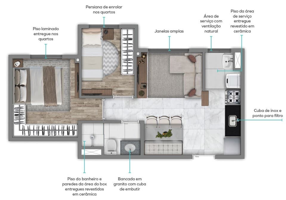 Planta 4 — Vivaz Prime Voluntários da Pátria