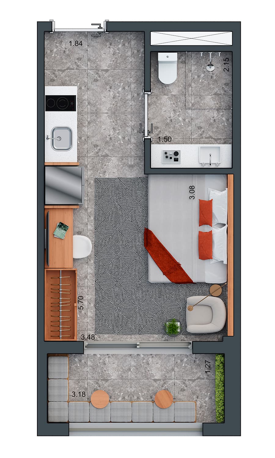 Planta 3 — Zeit Brooklin - NR