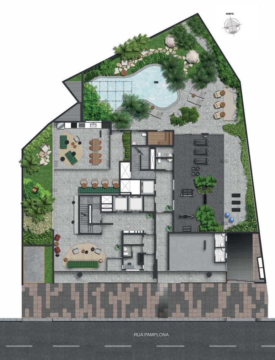Planta 1 — Prado Paulista - Residencial