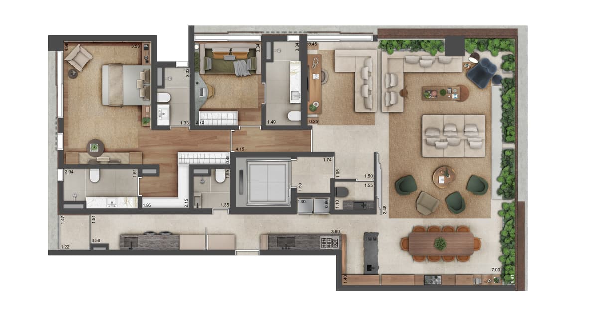 Planta 6 — Astéri by Viewco